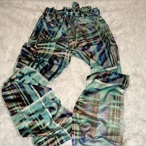 Marciano Multicolor Plaid Kids Bottoms